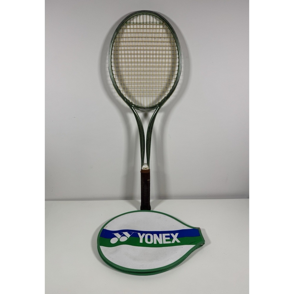 Vintage Yonex YY 8500 70's Tennis Racket Racquet With Case 4 1/2 Medium Used